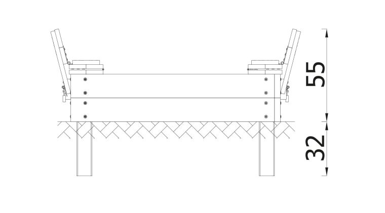 Sandbox with bench - 3794_7.jpg