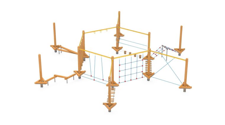 Metal station with HDPE anti-slip platform - 1602_6.jpg