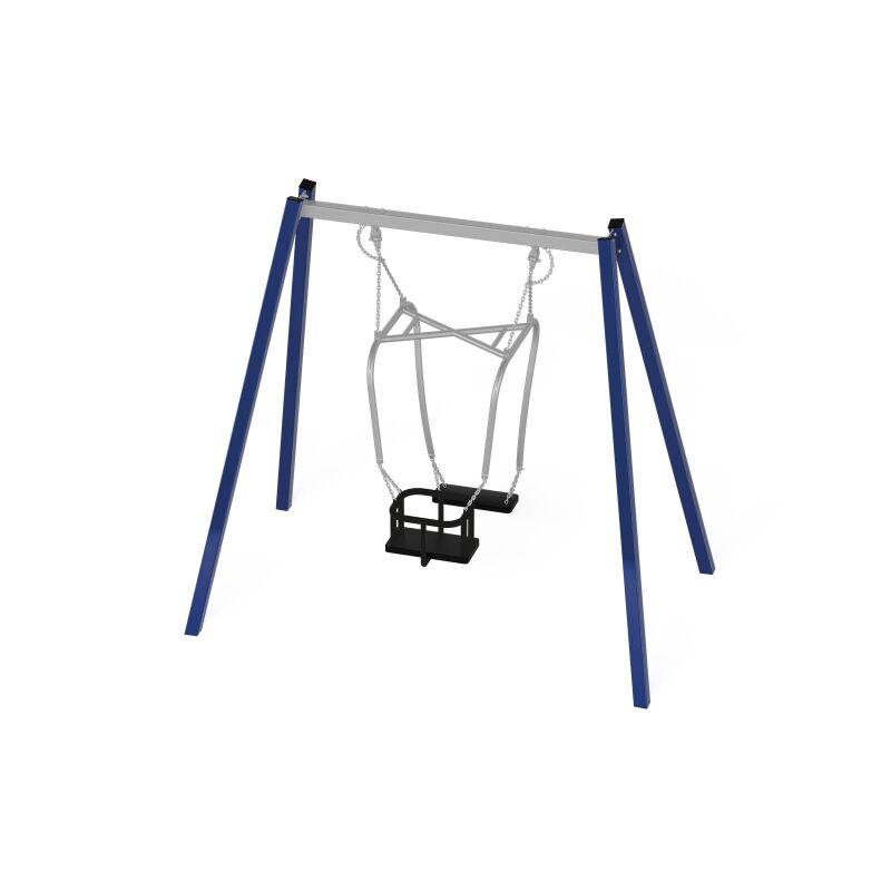 Quadro Metal Swing 31205 with Parent and Child Seat