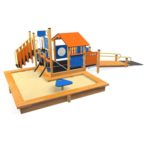 Quadro Set with Sandpit - 12494EPZN